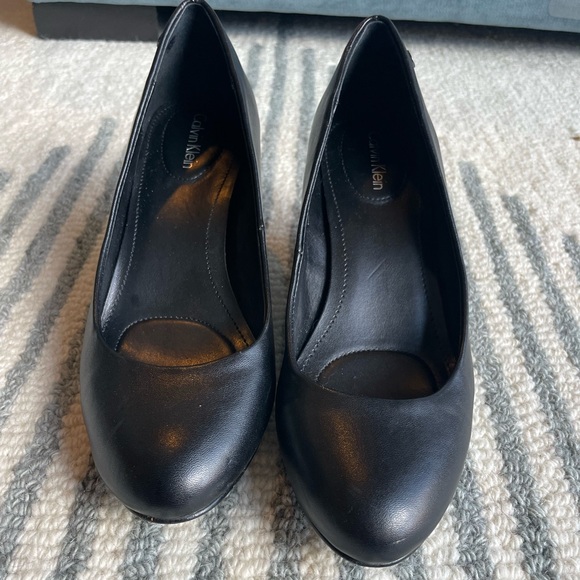 Calvin Klein Black Saxton Wedge - Picture 3 of 9